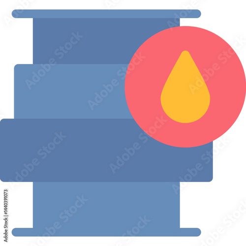 Petroleum Flat Icon