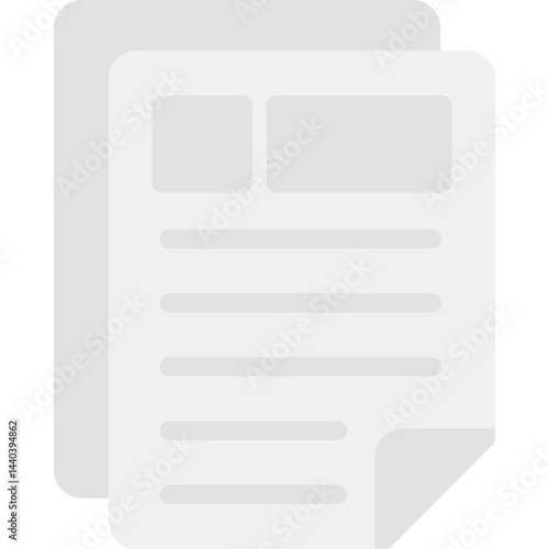 Document Version Flat Icon