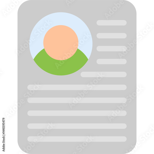 Prison Record Flat Icon