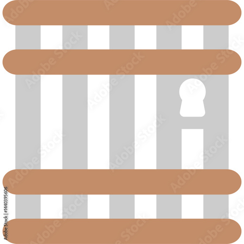 Prison Flat Icon
