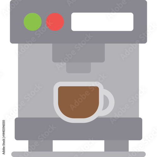 Coffee Maker Flat Icon