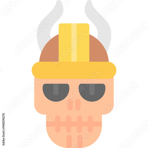 Viking Seer Flat Icon
