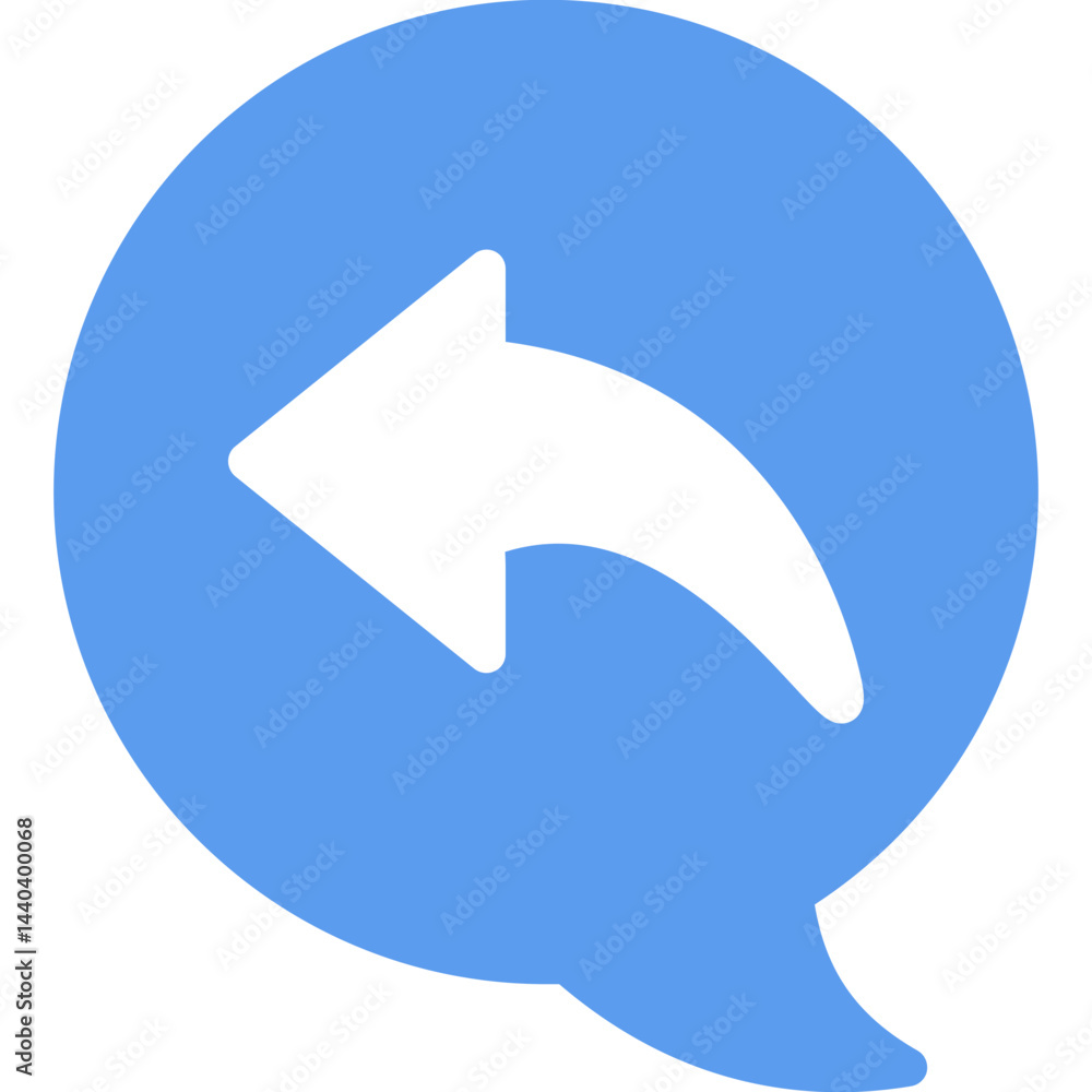 Message Reply Flat Icon Message Reply Flat Icon