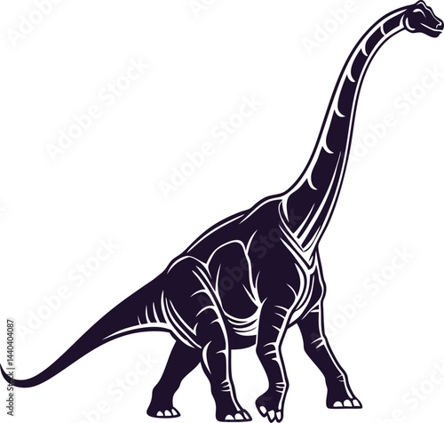 Brachiosaurus Dinosaur and Brachiosaurus Circle Icon Brontosaurus dinosaur icons Dinosaur Adventure