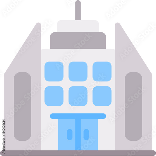 Building Flat Icon