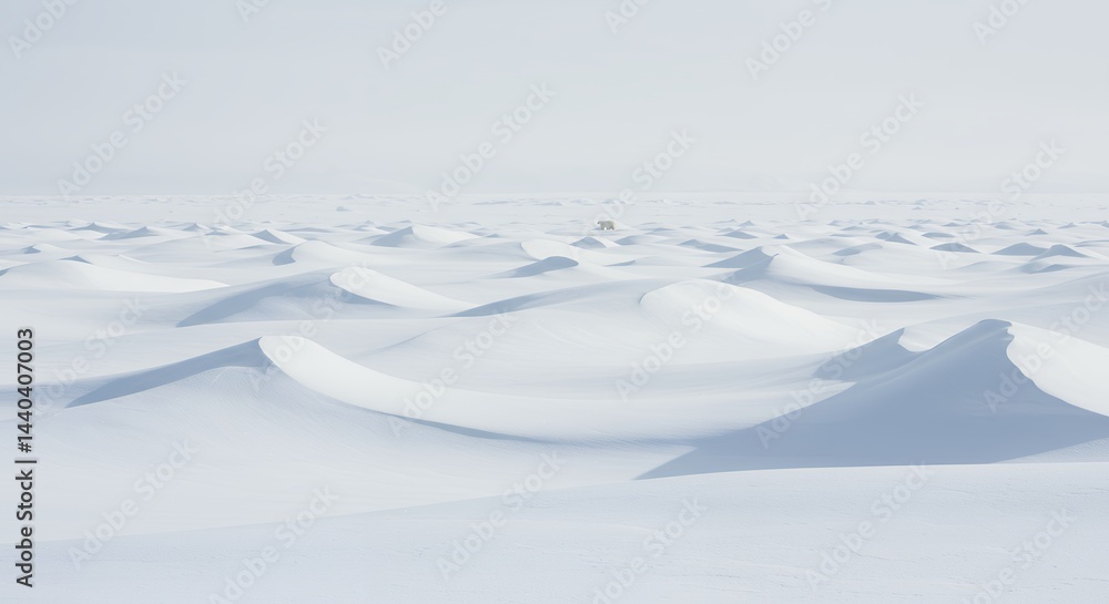Obraz premium Snowscape landscape