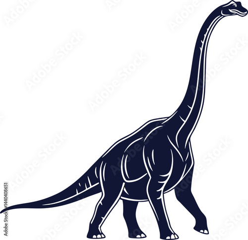 Brachiosaurus Dinosaur and Brachiosaurus Circle Icon Brontosaurus dinosaur icons Dinosaur Adventure