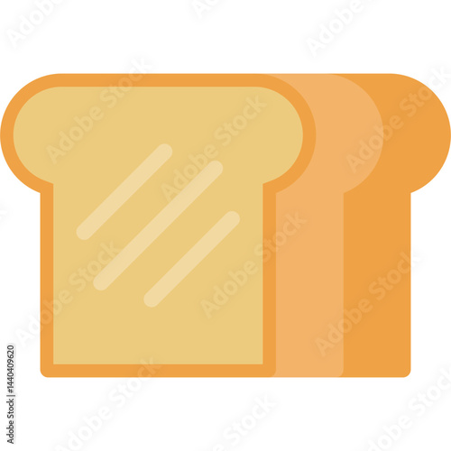Bread Flat Icon