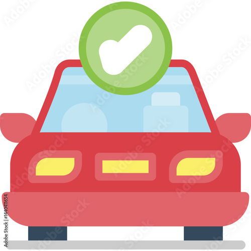 Taxi Dispatch Flat Icon