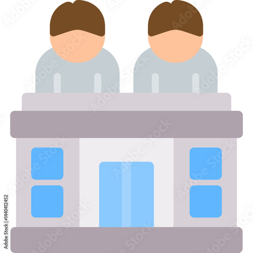 University Workshop Flat Icon