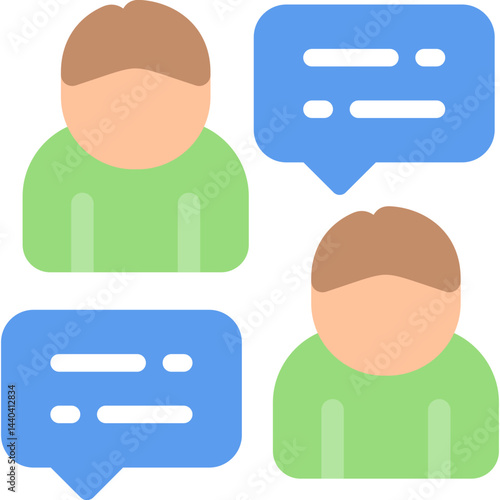 Interview Flat Icon