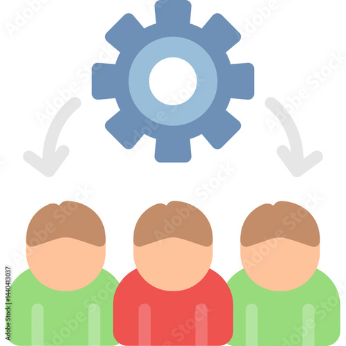 Applicant Tracking System Flat Icon