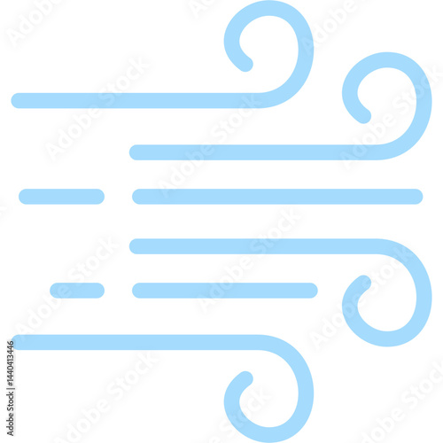 Wind Flat Icon
