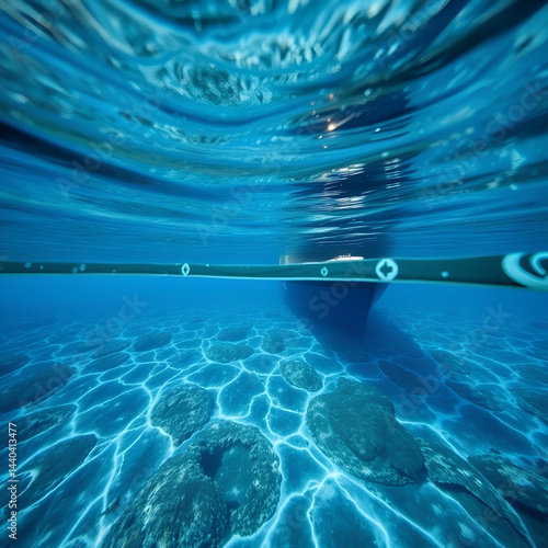underwater scene 