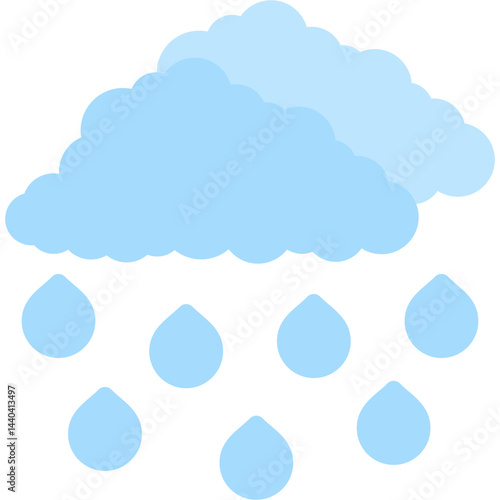 Monsoon Season Flat Icon