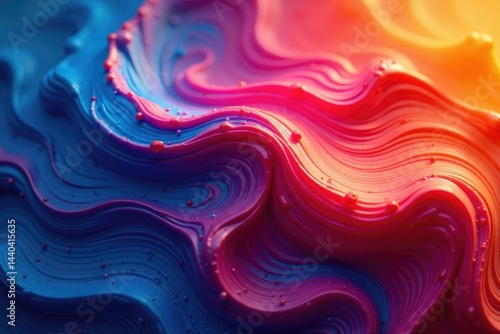 Abstract swirling paint texture in vibrant hues, vibrant, dynamic, wallpaper