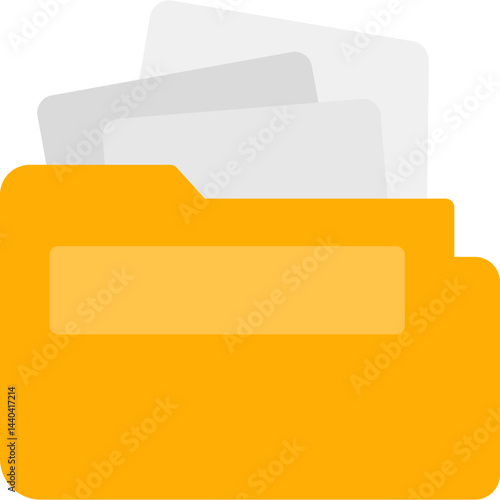 Folder Type Flat Icon