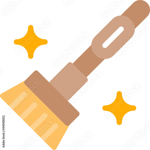 Broom Flat Icon