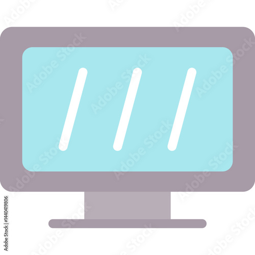 Watching Movies Flat Icon