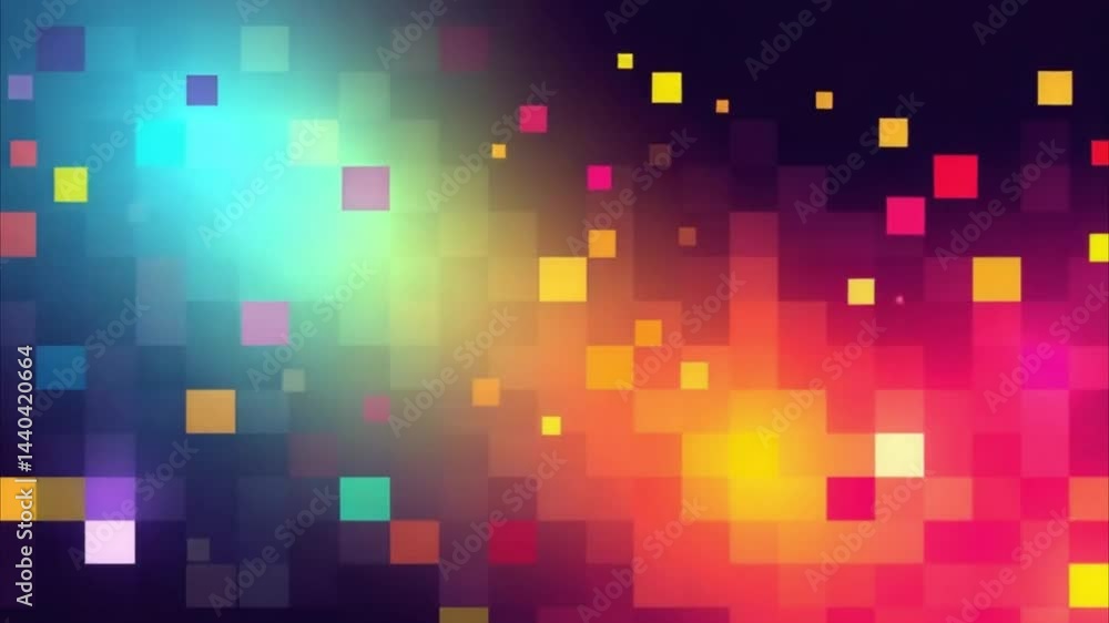 Abstract colorful squares gradient background Abstract colorful squares gradient background