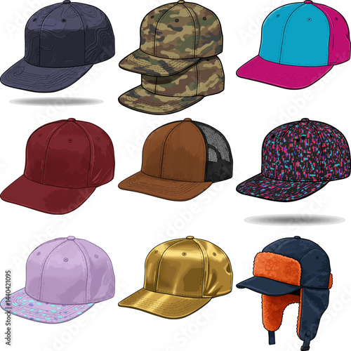 snapback image set