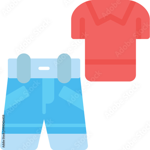 Summer Clothing Flat Icon