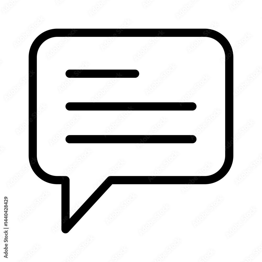 Chat Bubble Icon Chat Bubble Icon