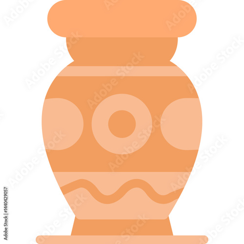 Ancient Pottery Flat Icon