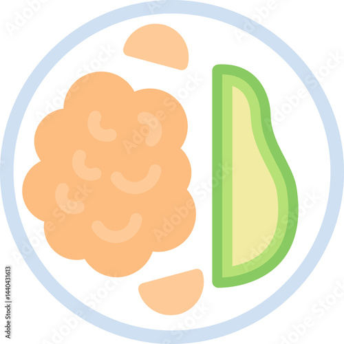 Omelette Flat Icon