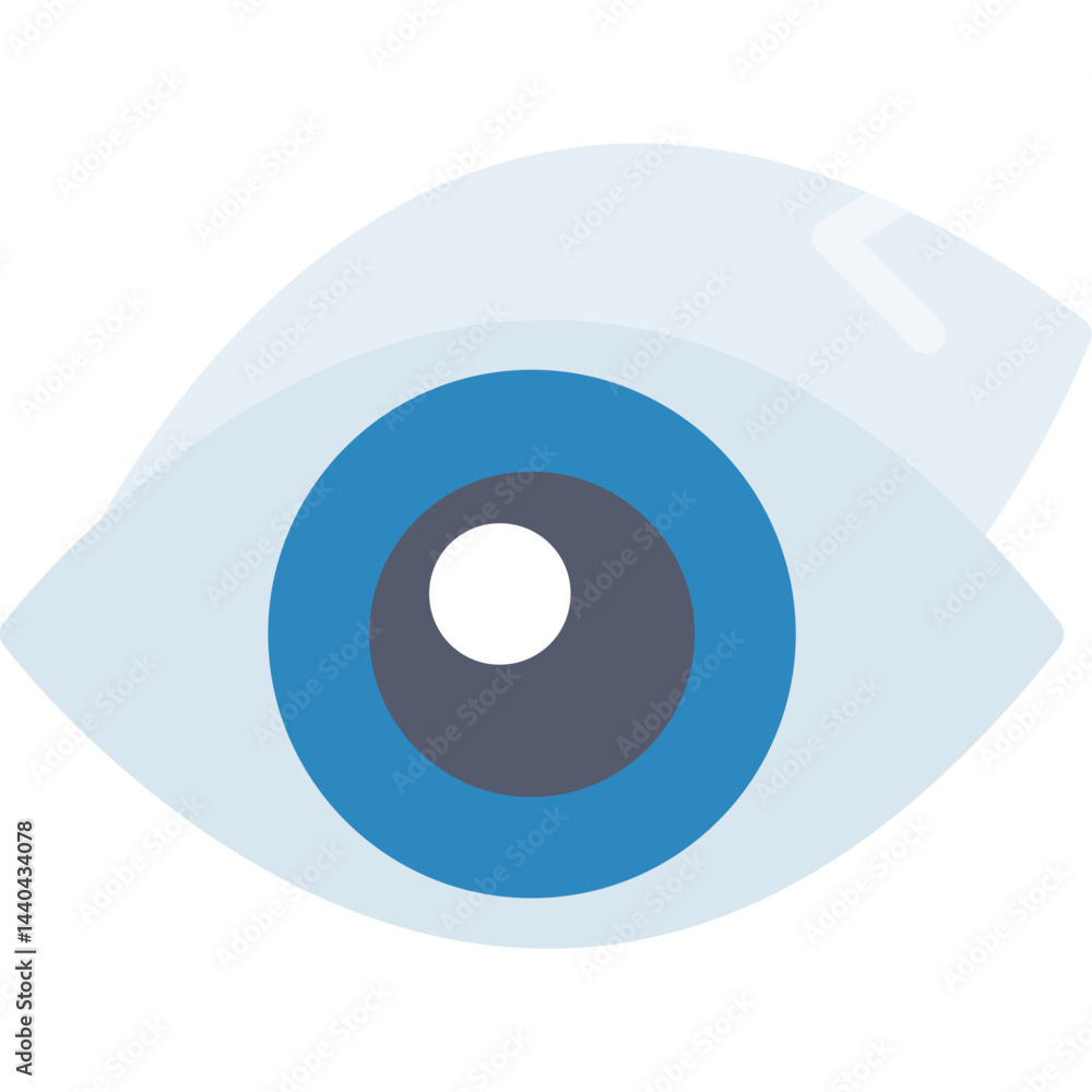 Eyeball Flat Icon Eyeball Flat Icon