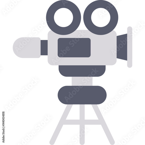 Cinema Camera Flat Icon