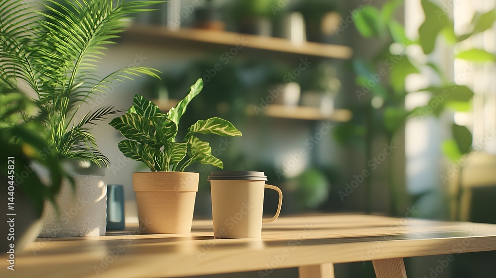 Cozy Earth-Toned Desk Setup for Home Art Design Cozy Earth-Toned Desk Setup for Home Art Design