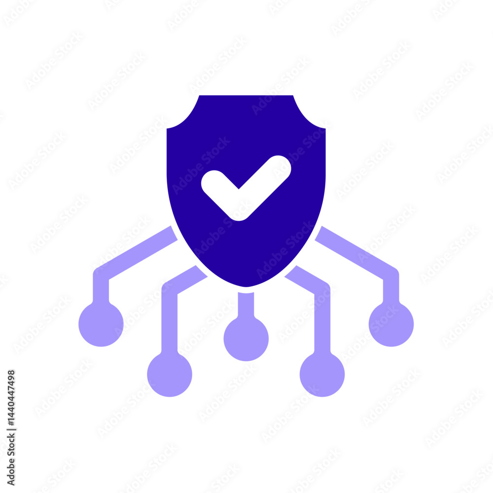 Icon a cyber security, isolated against a clean background. Icon a cyber security, isolated against a clean background.