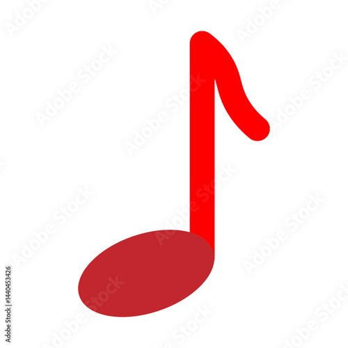 Music Vector Flat Icon Design