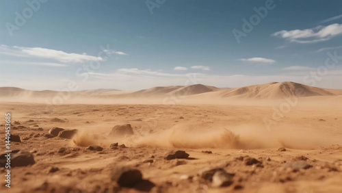 Fototapeta Naklejka Na Ścianę i Meble -  background of earth dust