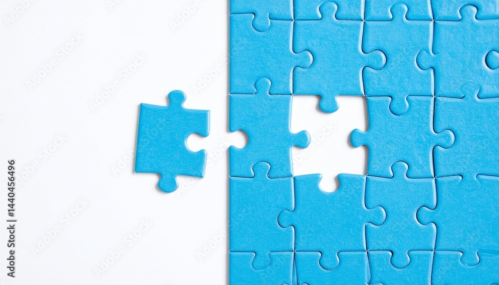 Fototapeta premium jigsaw puzzle pieces
