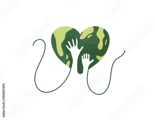 earth vector design for environment ozone and earth day event