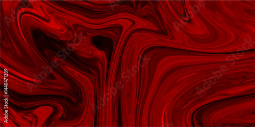 Liquid and fluid seamless pattern with Colorful bright mix colors. Abstract dark red acrylic pours liquid marble surface and Old wall backdrop. Red and black marble pattern modern style Liquid.
