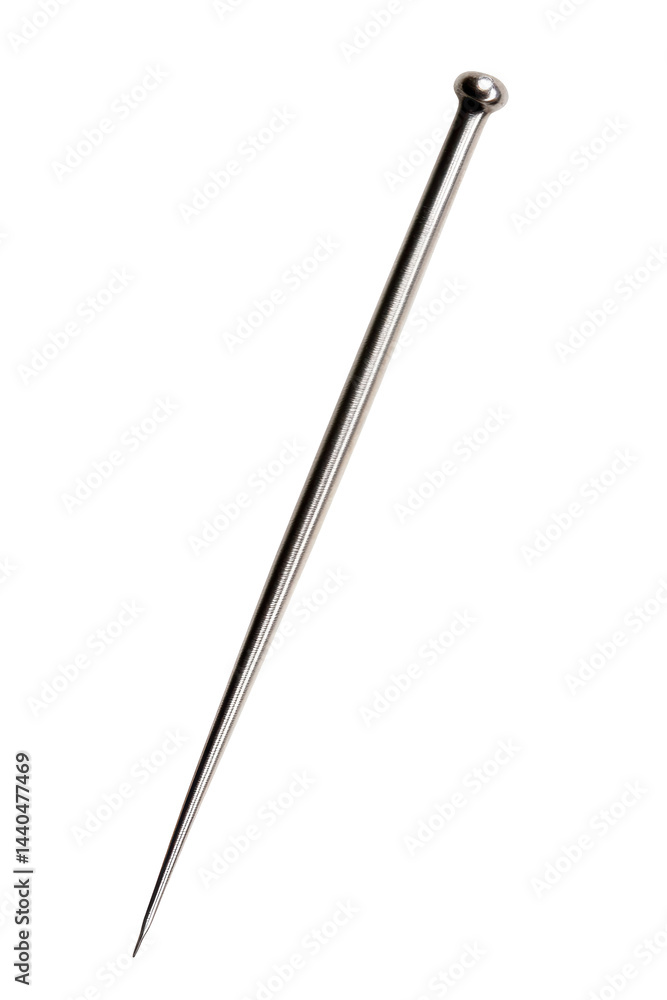Isolated Metal Sharp Pin Isolated Metal Sharp Pin