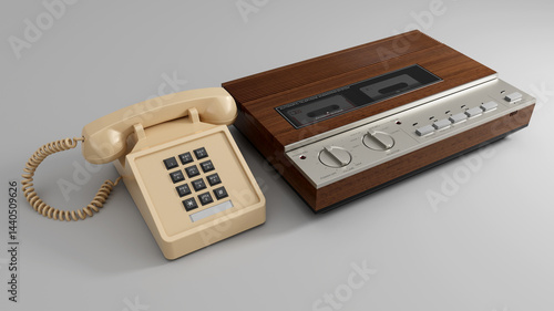 Répondeur_téléphonique vintage