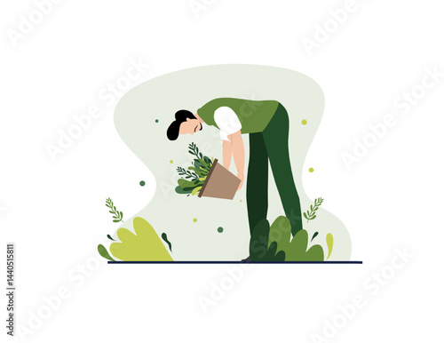earth vector design for environment ozone and earth day event