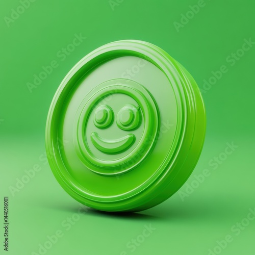 Green smiley face icon