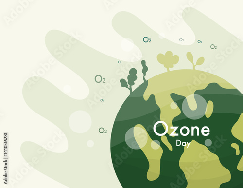earth vector design for environment ozone and earth day event