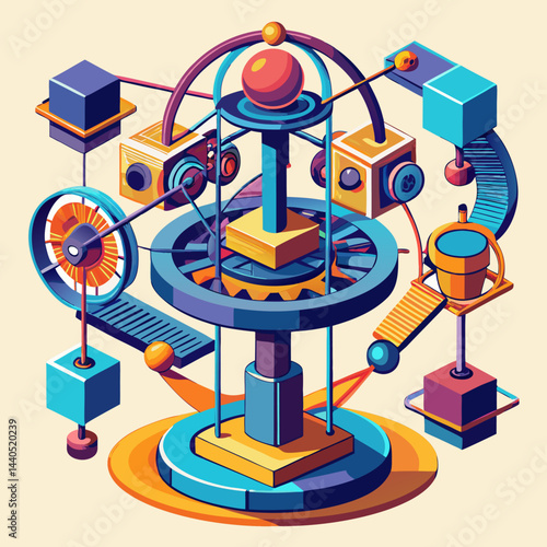 Kinetic Sculpture Rotating Parts