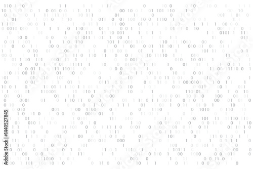 Binary words vector background. Tech data, analysis vector Background.
