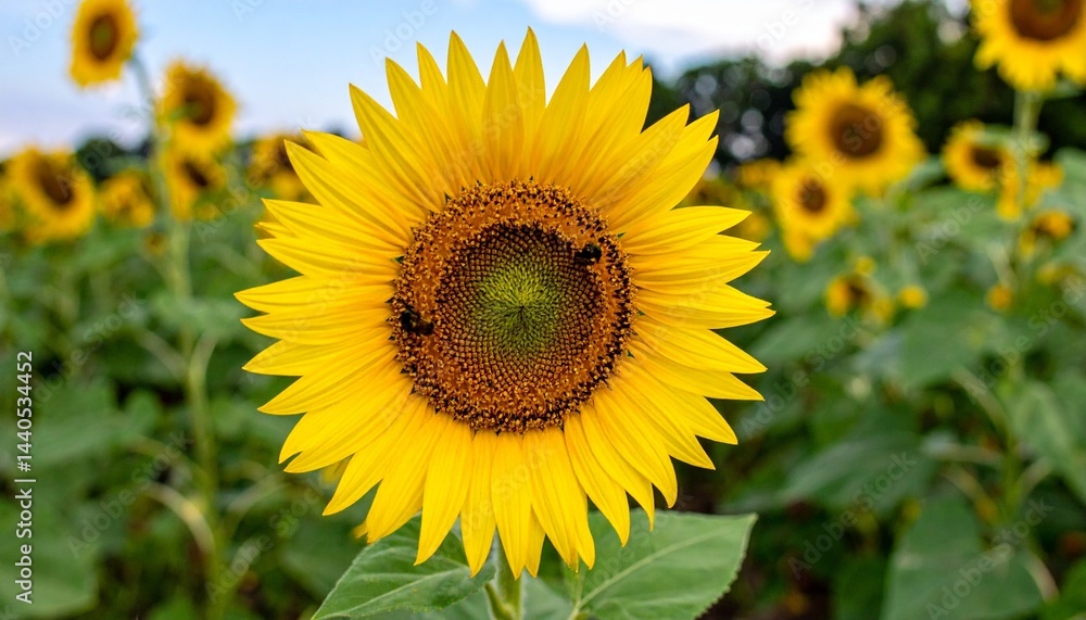 sunflower in the field sunflower in the field
