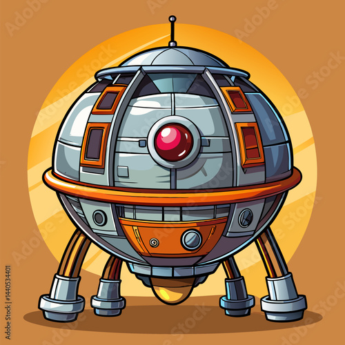 Anti-Gravity Metallic Pod
