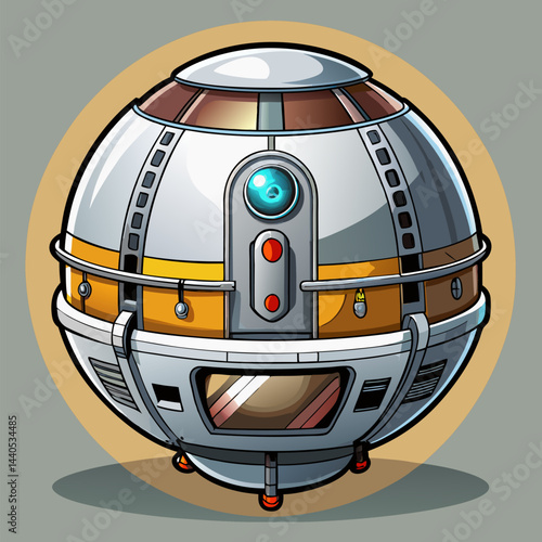 Anti-Gravity Metallic Pod