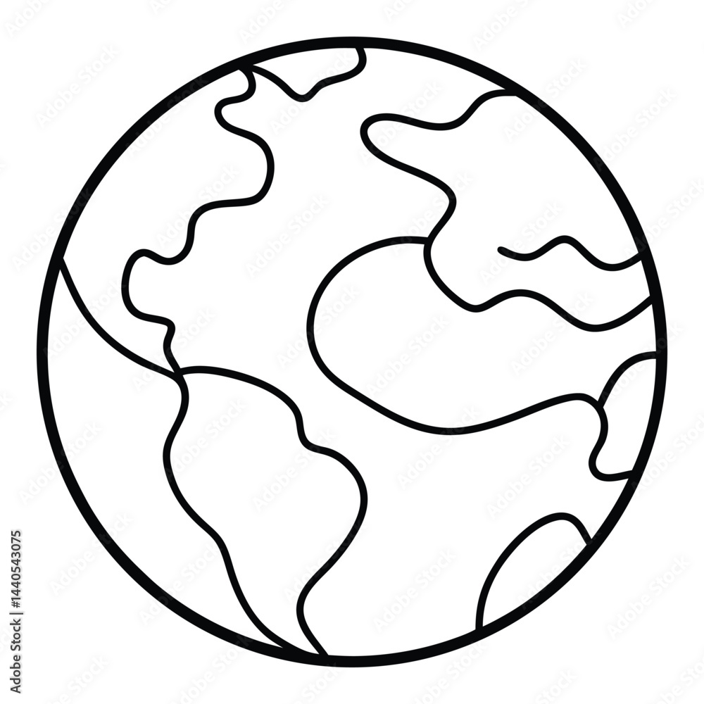 green planet earth with leaves vector illustration green planet earth with leaves vector illustration
