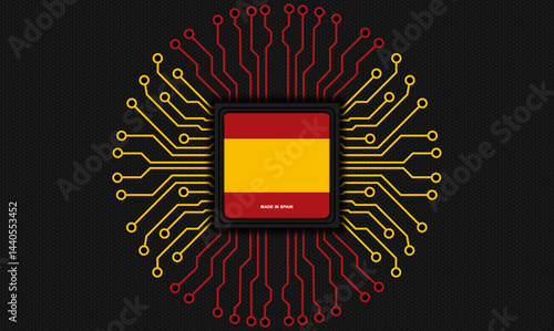 Spanish technology, microchip, global trade, resources, artificial intelligence